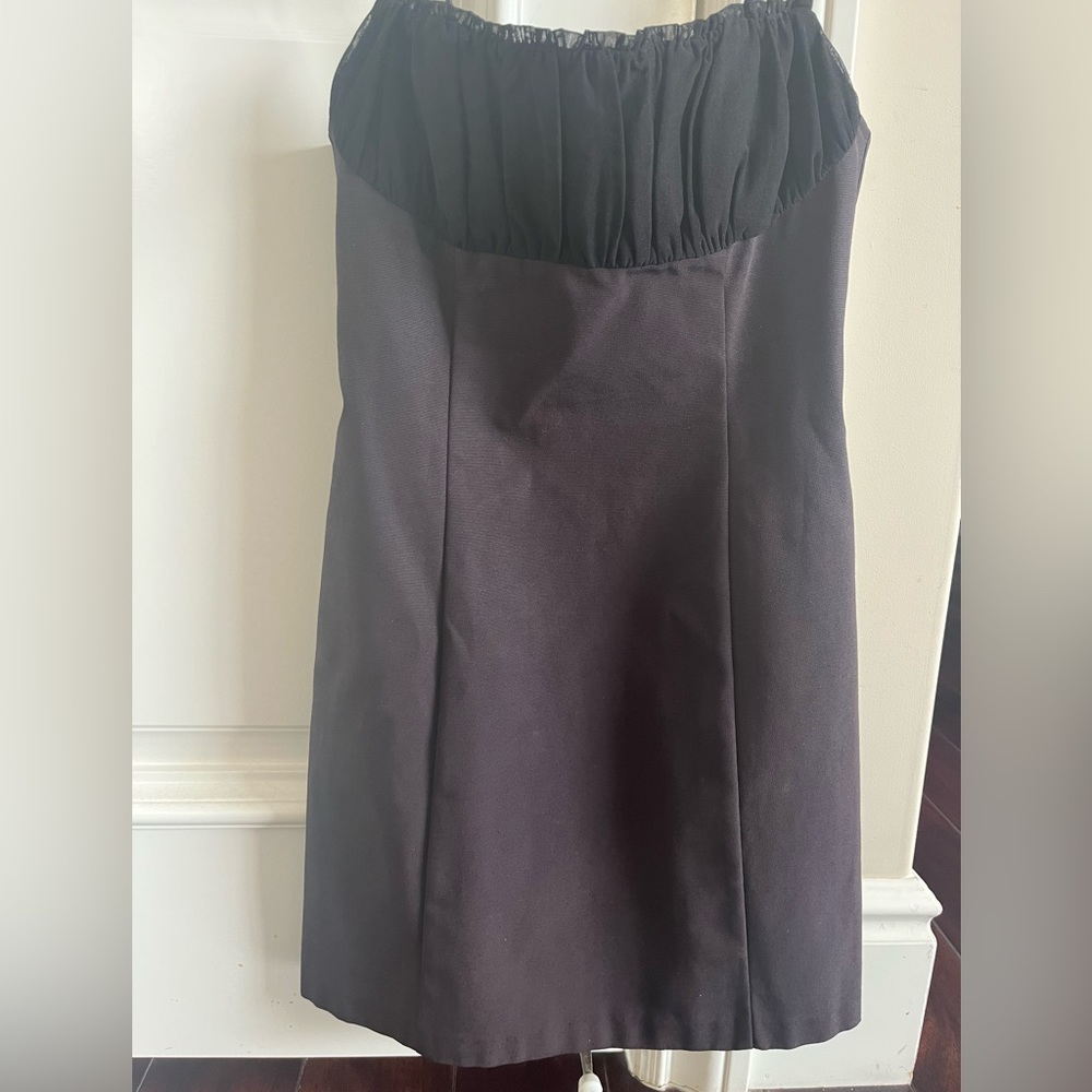 Black Form Fitting Cache Dress